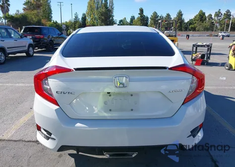 2021 Honda Civic Sport z USA, uszkodzony, nr VIN 2HGFC2F80MH540073